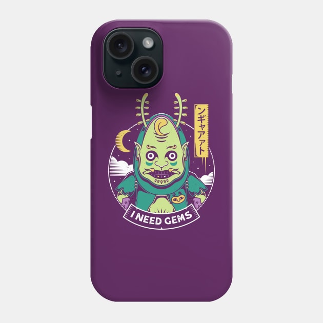 I Need More Gems Phone Case by Alundrart