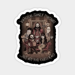 Vampire Family Portrait Magnet