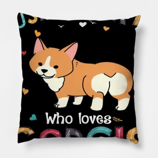 Just A Girl Who Loves Corgi (133) Pillow