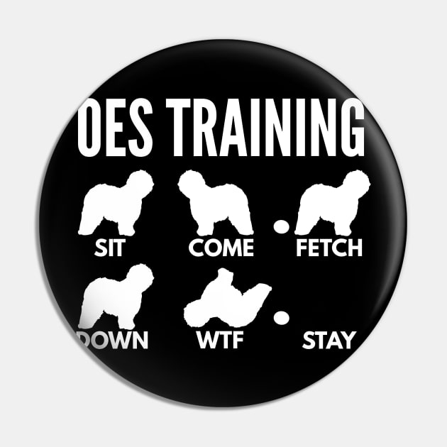 OES Training Old English Sheepdog Tricks Pin by DoggyStyles