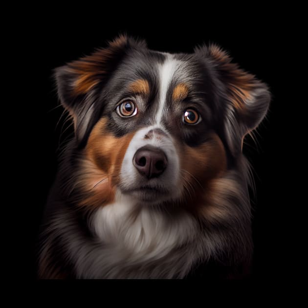 Sweet Australian Shepherd Gift For Dog Sports, Dog Lovers, Dog Owners Or For A Birthday by PD-Store