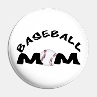 Baseball Mom Pin