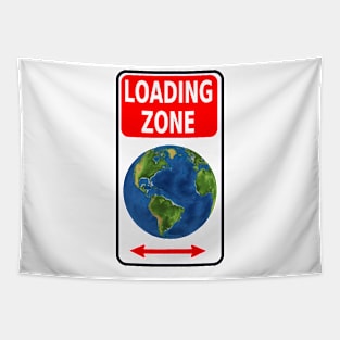 Earth Loading Zone Tapestry