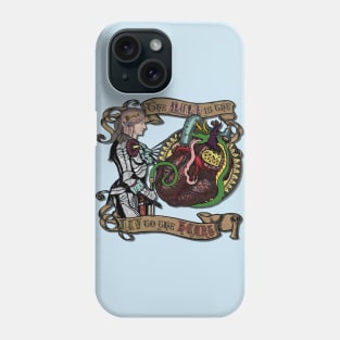 The Mind is the Key to the Heart Phone Case