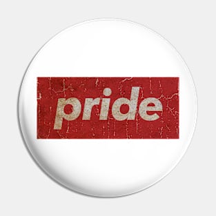 Pride - SIMPLE RED VINTAGE Pin