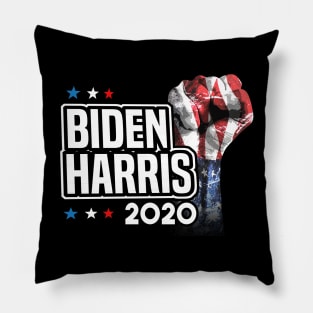 Biden Harris 2020 American Fist Pillow