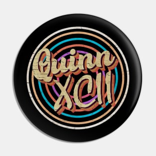 vintage circle line color Quinn XCII Pin