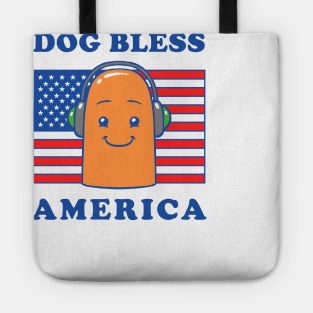 Dog Bless America Tote