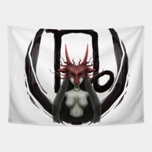 Dark zodiac series: Capricorn Tapestry