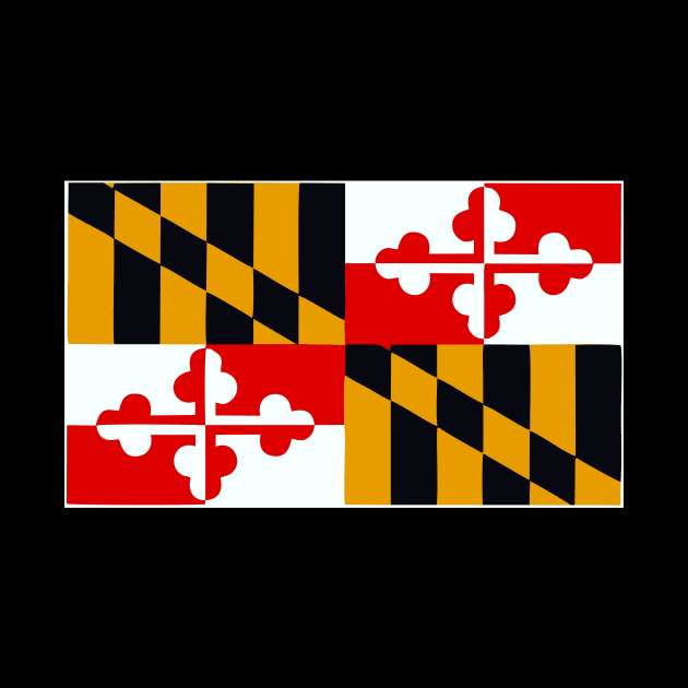 Maryland Flag by Virly