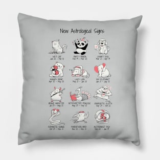 New Astrological Signs Pillow