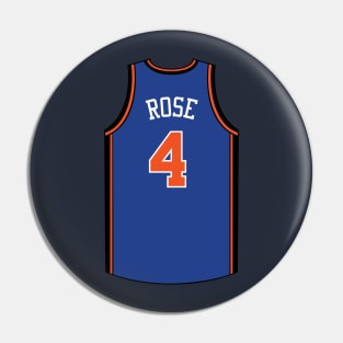 Derrick Rose New York Jersey Qiangy Pin