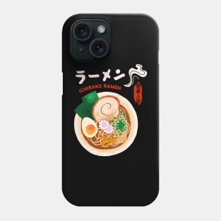 Retro 90s Ramen Bowl is So Yummy Ichiraku Ramen of Japan Phone Case