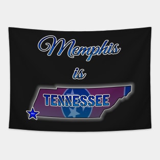 Memphis is Tennessee by Basement Mastermind Tapestry