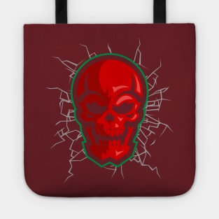 Red Skull Tote