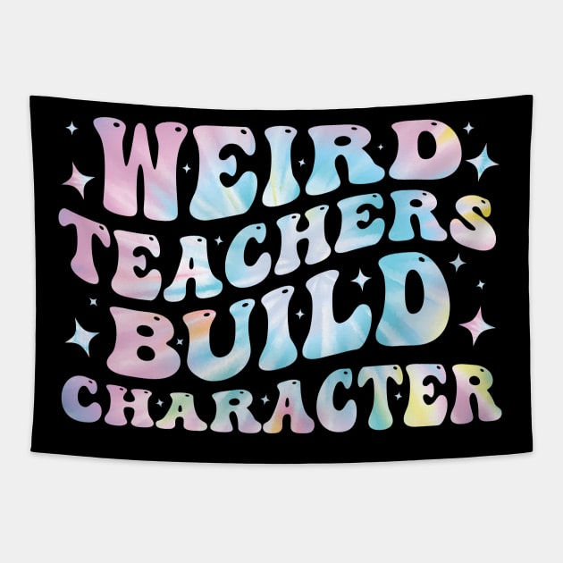 Weird Teachers Build Character Funny Tapestry by valiantbrotha