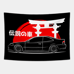 The Civic Coupe JDM Art Tapestry