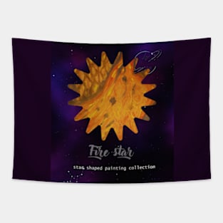 Fire star Tapestry