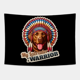 Indian Labrador Retriever Tapestry