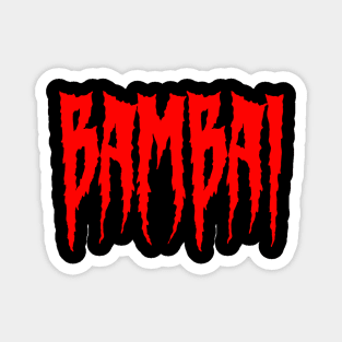 Spooky bambai Mumbai Magnet