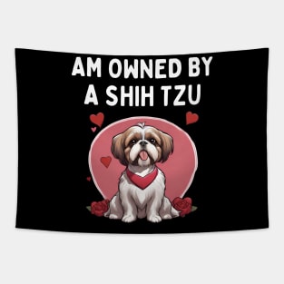 I am owned by a shih tzu Tapestry