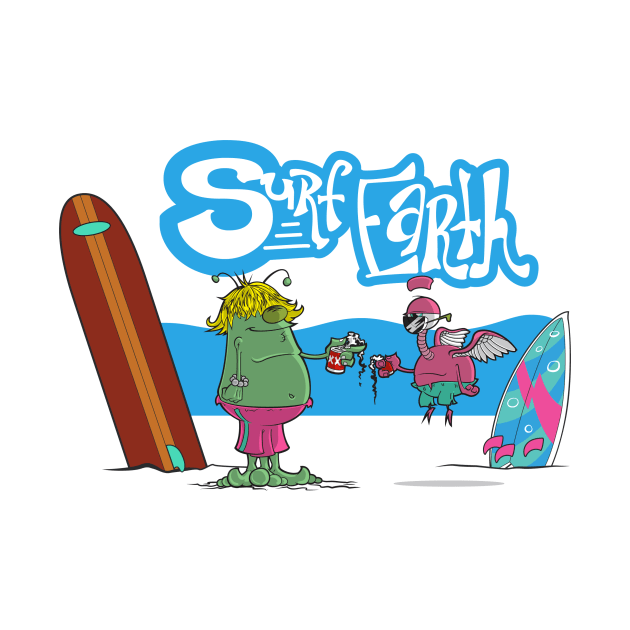 Surf Earth #1 by WhalenIllustration