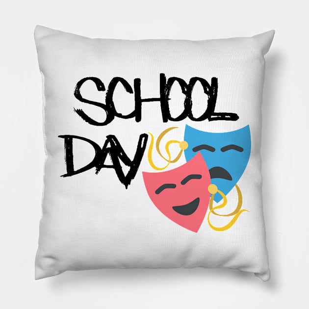 school day Pillow by sarahnash