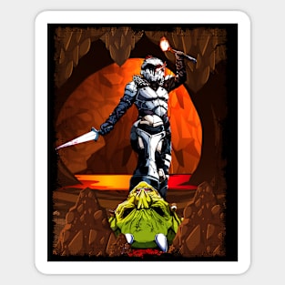 Lizard Priest Goblin Slayer Sticker for Sale by PunderfulShirts