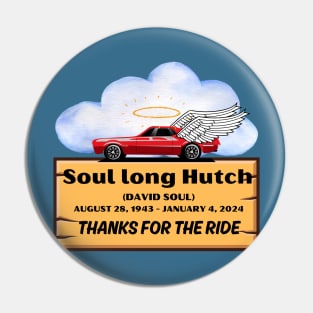 Classic 1975 TV Starsky and Hutch remembering David Soul Pin