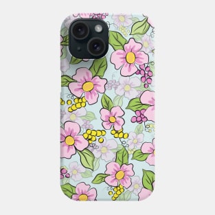 Floral Pattern Art Design Phone Case