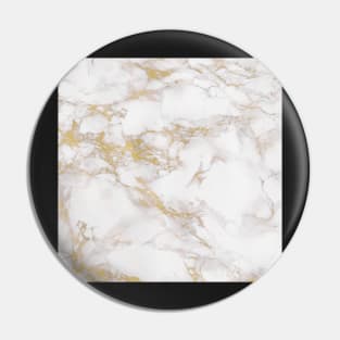 Golden Marble Effect Pattern Pin