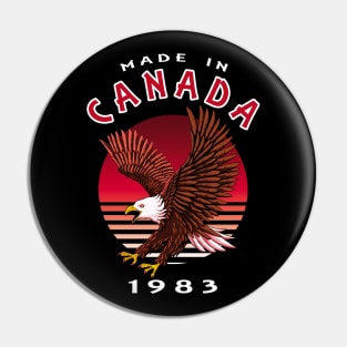 Flying Eagle - Made In Canada 1983 Pin