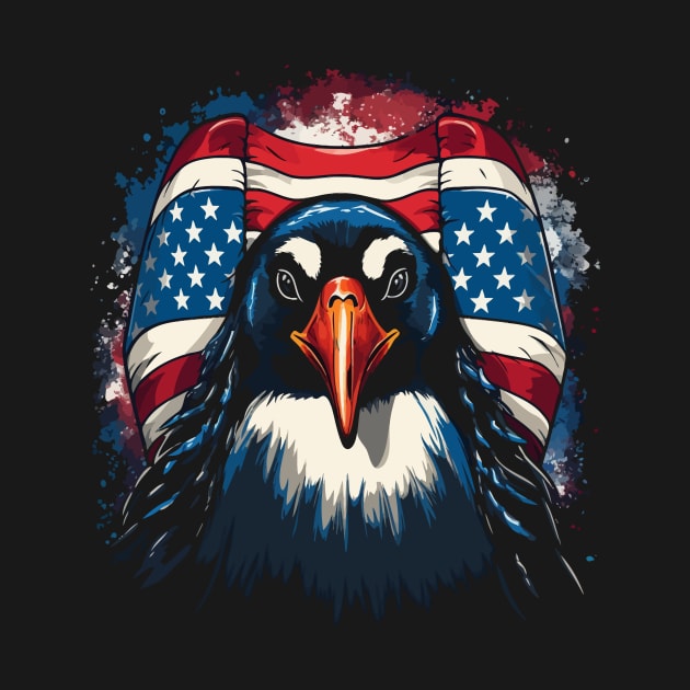 Patriotic Penguin by JH Mart