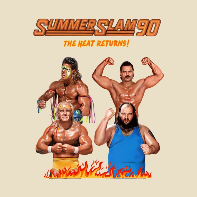 SummerSlam 90 by Starcade Tees