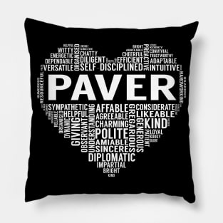 Paver Heart Pillow