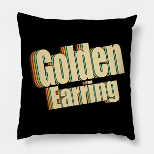 Golden Earring Pillow