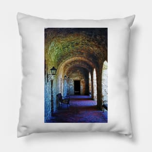 Mission Concepcion Cloister Pillow