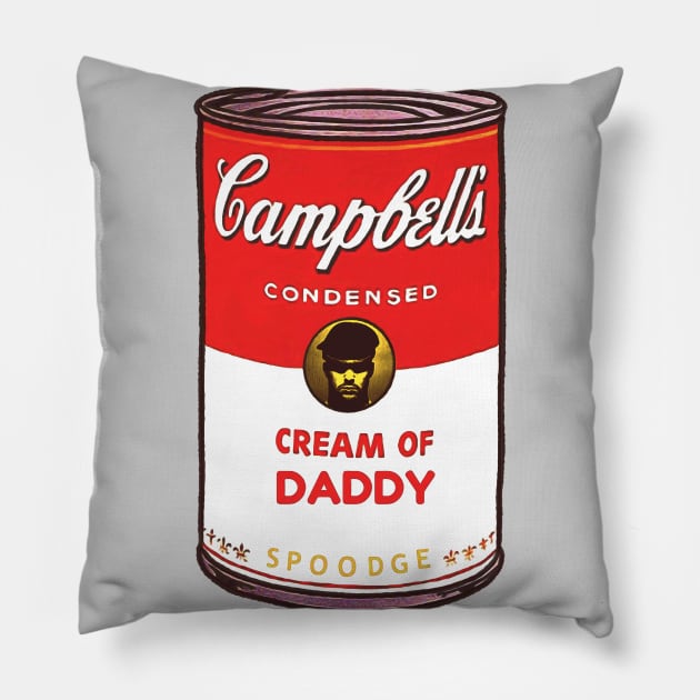 Cream of Daddy Pillow by JasonLloyd