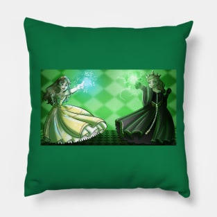 Good Vs. Evil (Together) Pillow