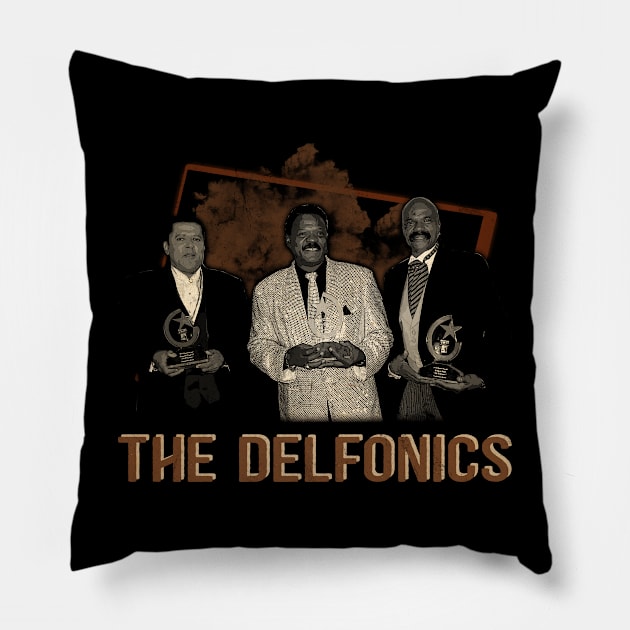 Delfonics Dreams Classic Soul Revived Pillow by Mythiana