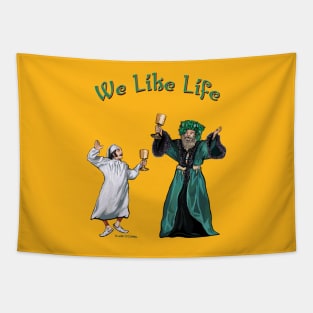 We Like Life - a drug-free anti-depressant Tapestry