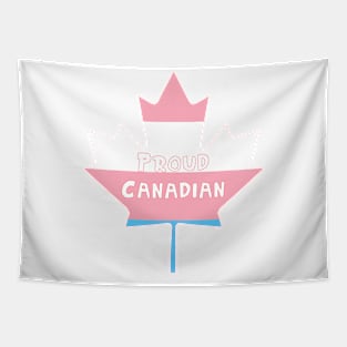 Proud Canadian (Transgender) Tapestry