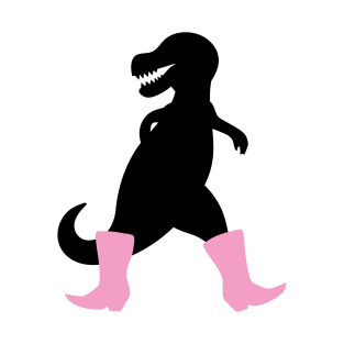 Stylish dinosaur with boots T-Shirt