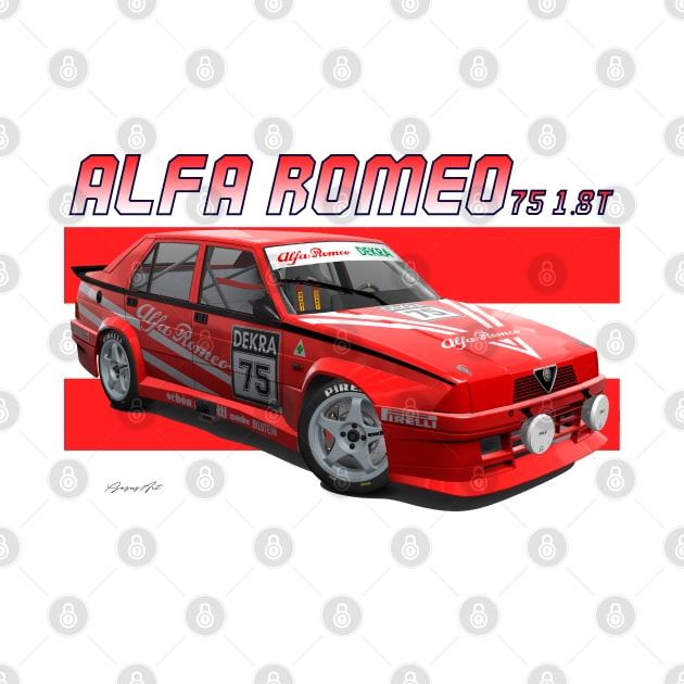 Alfa Romeo 75 by PjesusArt