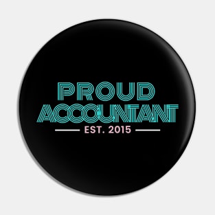 Proud Accountant est 2015 Pin