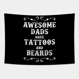 Dads Beards and Tattoos Tapestry