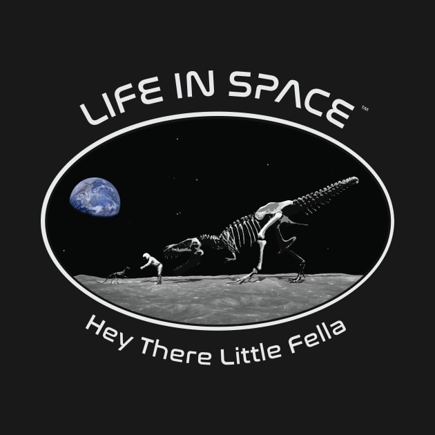 Life in Space: Hey There Little Fella by photon_illustration