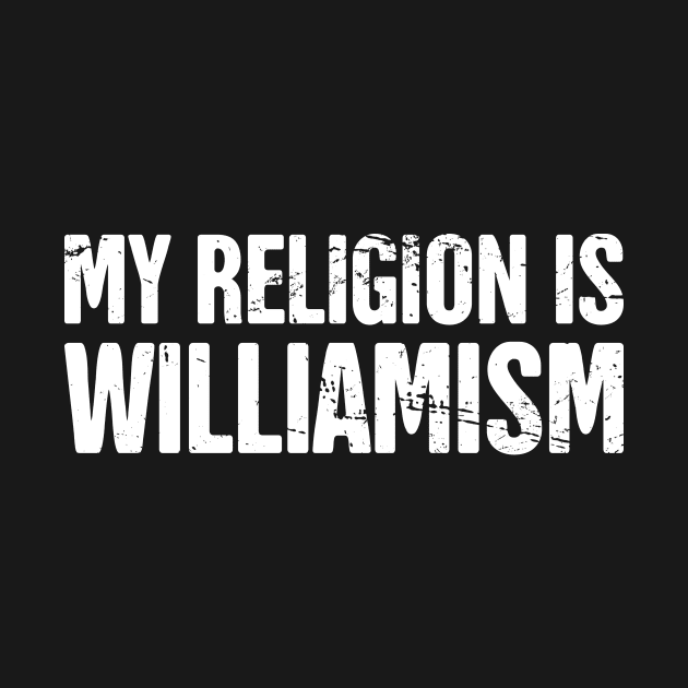 Funny William Name Design by MeatMan