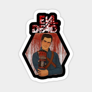 Evil dead t-shirt Magnet