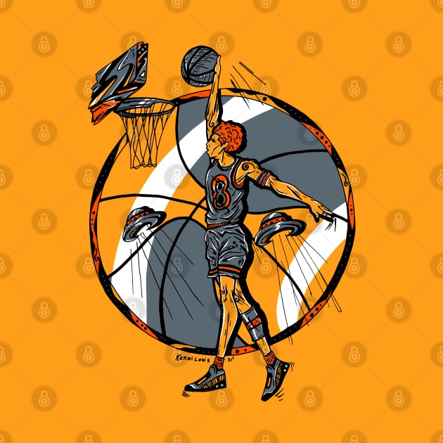 Orangrey Legendary Baller Number 8 by kenallouis